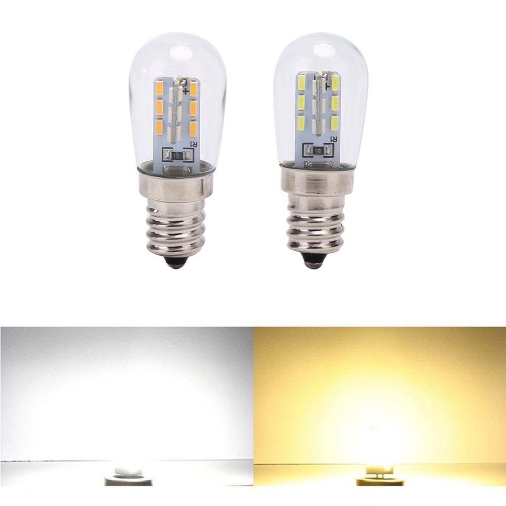 Led Refrigerator Lamp Range Hood Light Bulb E12 Small Screw 220V Bulb Light